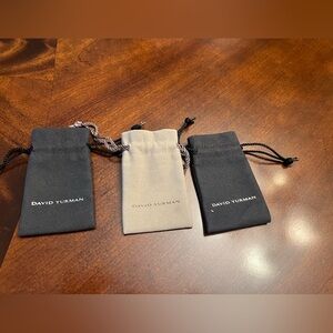 David Yurman Jewelry Pouches Set